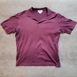 Vintage 90's Franco Ziche Made In Italy Men's Short Sleeve Polo Shirt Size Large